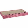 Trixie Trixie Krabkarton Met Ballen En Catnip - 48x5x25 Cm - Roze -Puur Winkel trixie trixie krabkarton met ballen en catnip 48x5 1