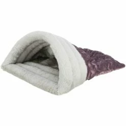 Trixie Trixie Relax Slaapzak Estelle - 34x20x45 Cm - Bes/grijs -Puur Winkel trixie trixie relax slaapzak estelle 34x20x45 cm b 5