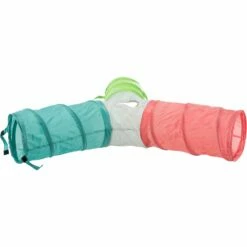 Trixie Trixie Speeltunnel Nylon Met 4 Ingangen - 3x18x47 Cm - Verschillende Kleuren -Puur Winkel trixie trixie speeltunnel nylon met 4 ingangen 3x1 3