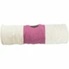 Trixie Trixie Speeltunnel XXL Pluche Met Ritselfolie - 35x115 Cm - Beige-Fuchsia
